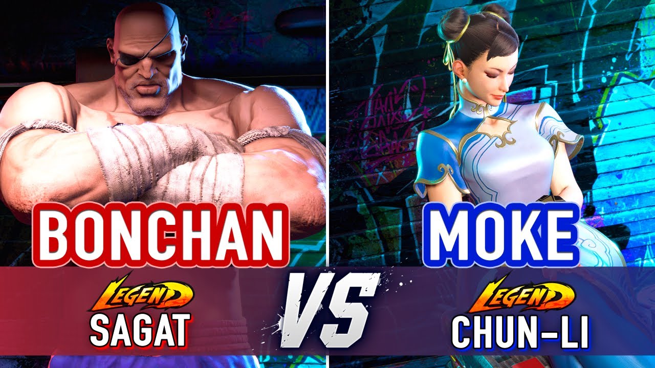 SF6 🤜 Bonchan (Sagat) vs Moke (Chun-Li) 🤛 Street Fighter 6 High Level Gameplay