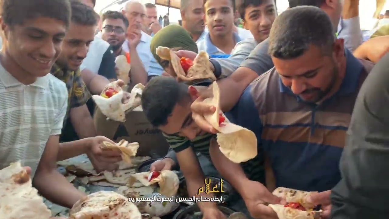 موكب بني عامر بضيافة رابطة خدام الحسين الناصرية السادس من شهر صفر 2024/8