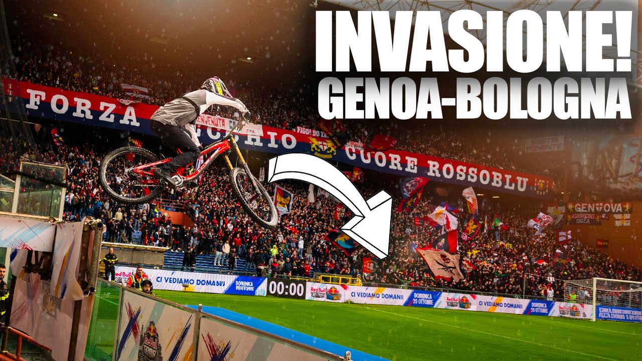 INVASIONE DI CAMPO durante Genoa-Bologna🚨