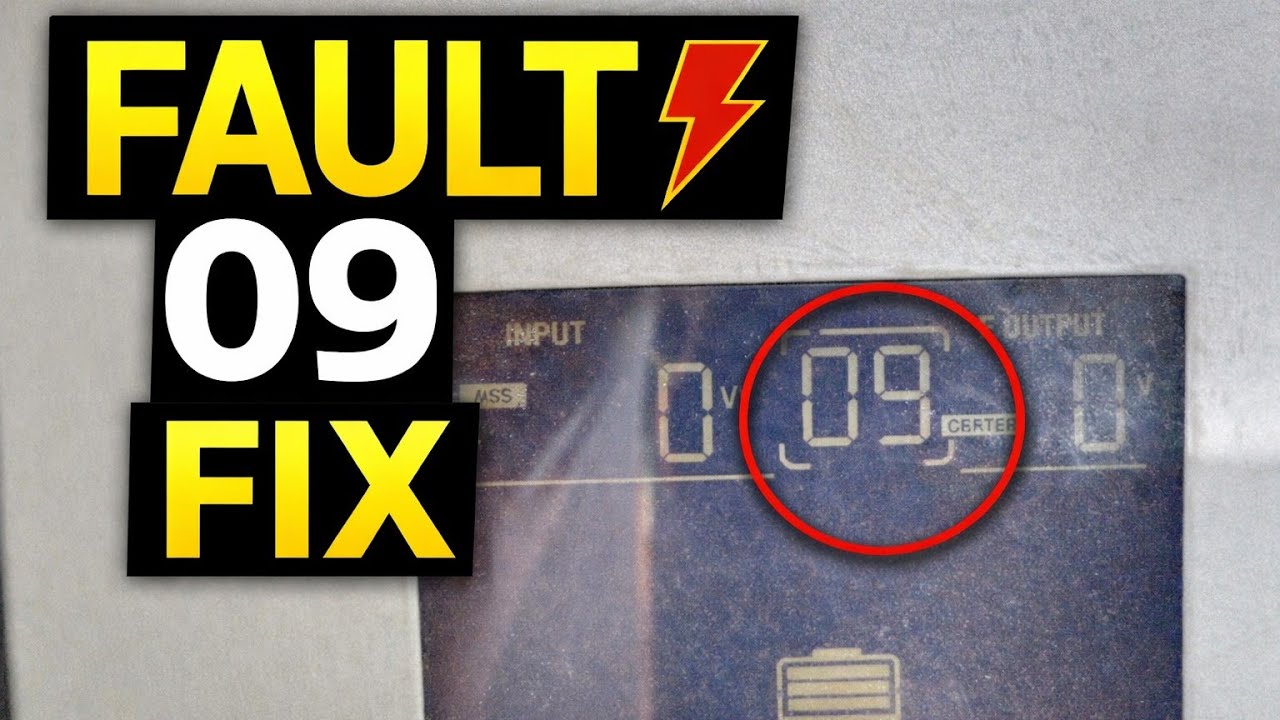 Inverex Axpert 09 Error – Main Board ya IGBT Problem?