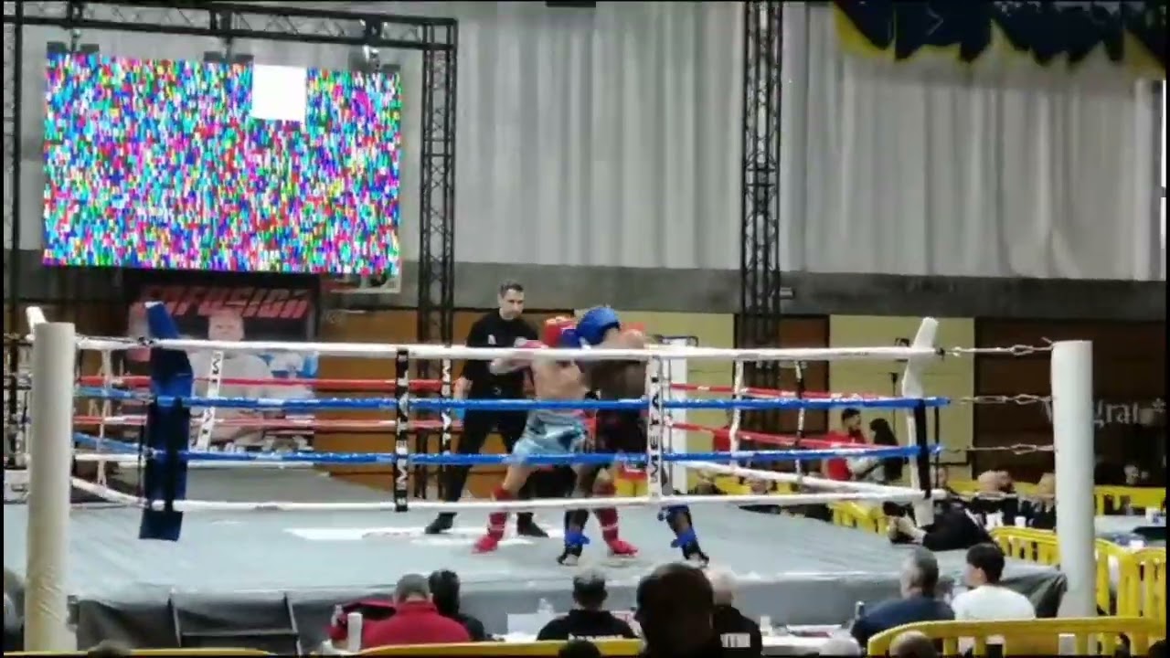 GERARD DÍAZ (BLACKBULL) VS MIGUEL A.  NCOGO (KYSHENKO GYM) ROAD 2 ENFUSION MALGRAT