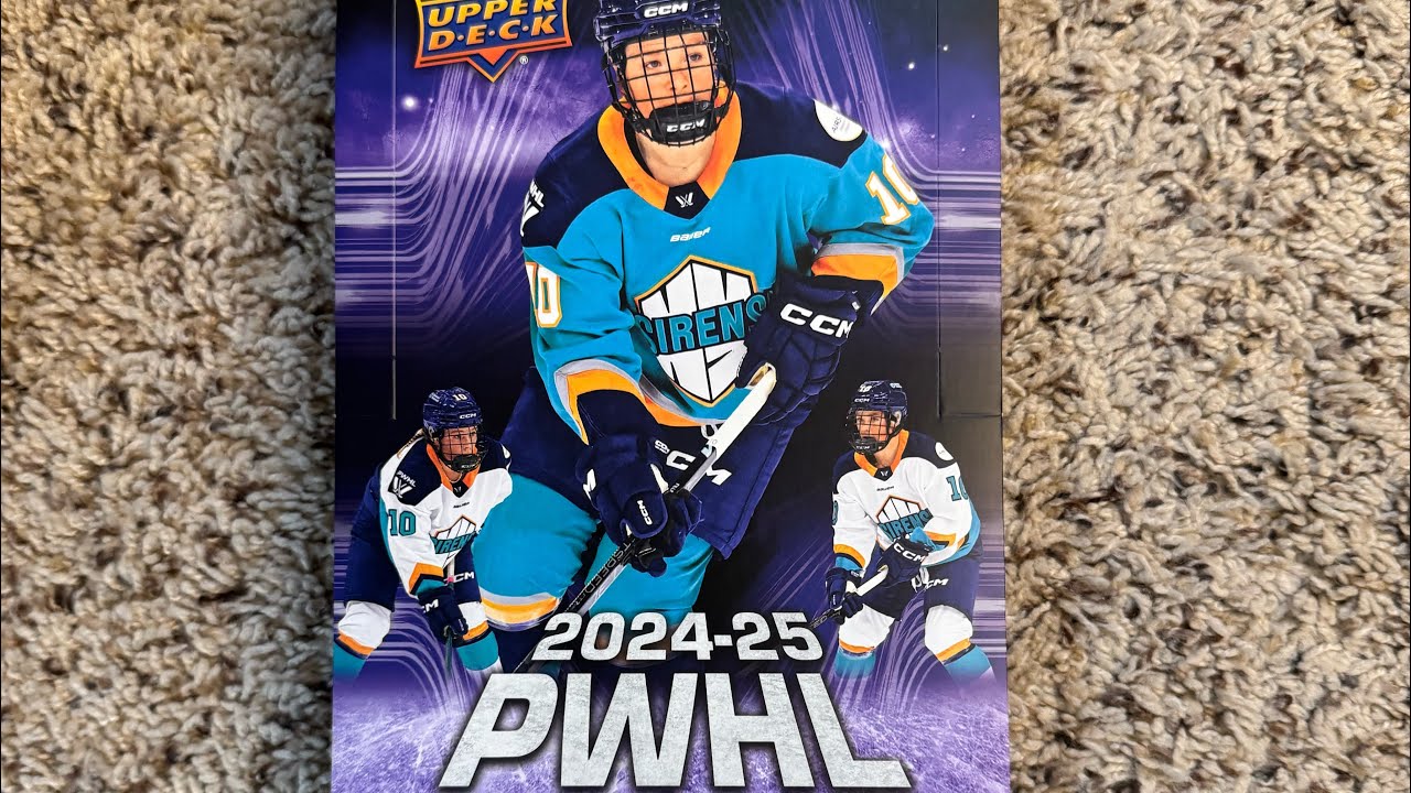 BRAND NEW!  PWHL UPPER DECK BOX. I PULL SOME GREAT CARDS!  Please like and Subscribe.  Thank you!