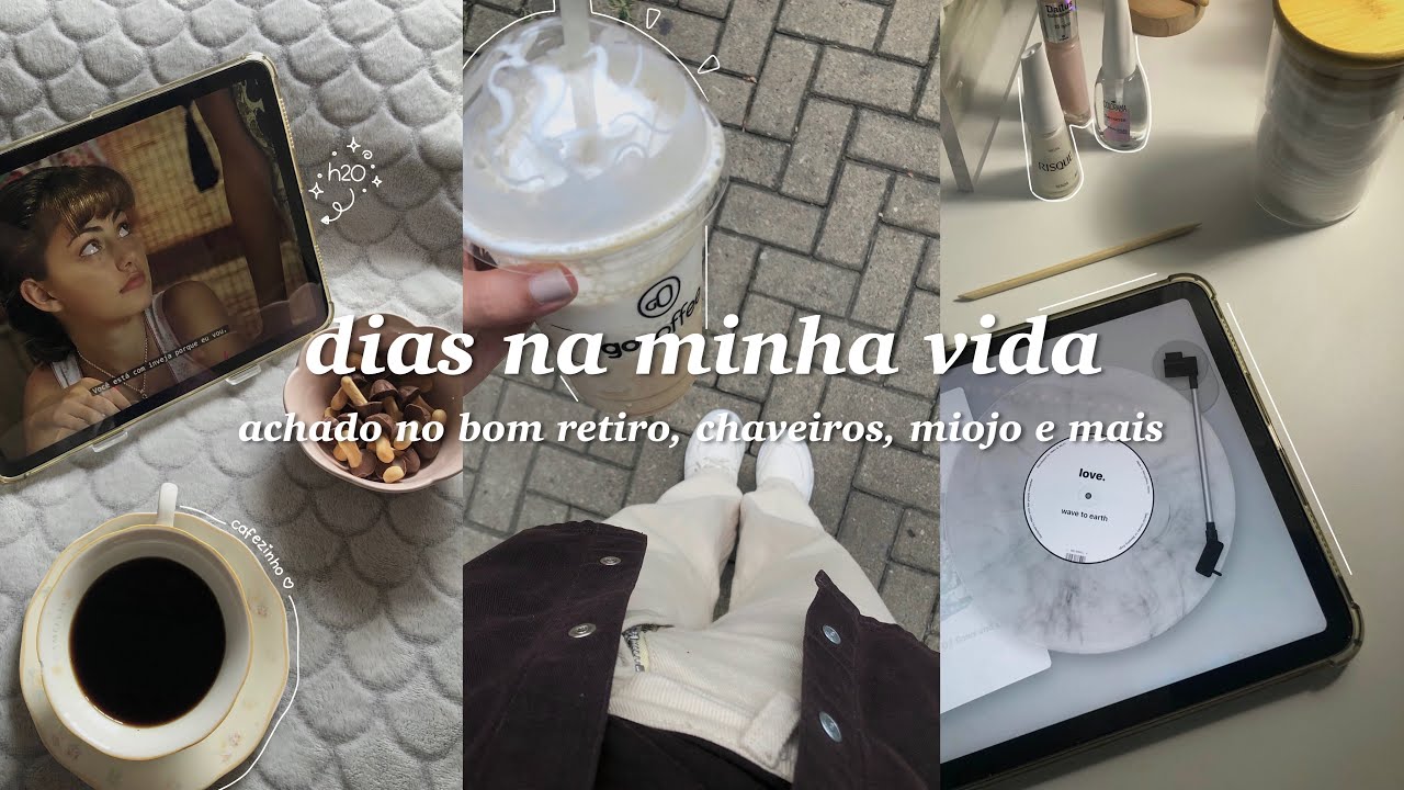 dias na minha vida 🧋 | achado no bom retiro, chaveiros, miojo e mais…