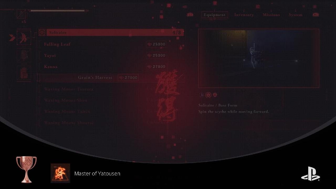 NINJA GAIDEN 4_ Master of Yatousen Trophy
