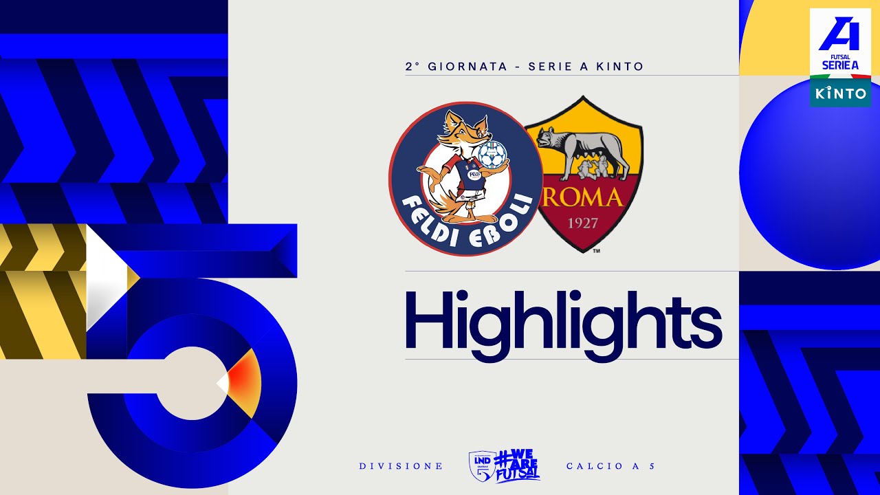Feldi Eboli-Roma 1927 5-1 | Gol e highlights | 2ª giornata | Serie A KINTO 2025/2026