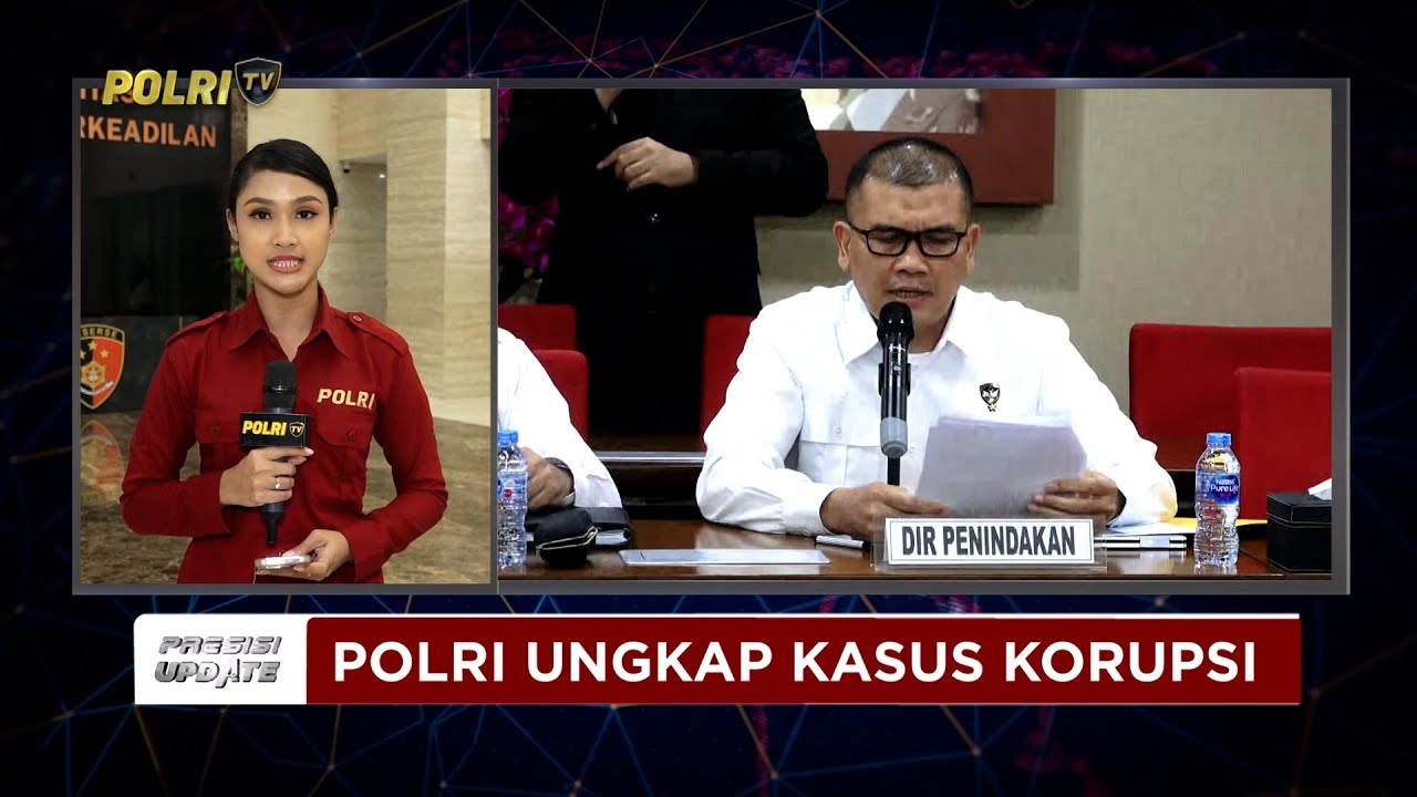 PRESISI UPDATE: LIVE REPORT - POLRI UNGKAP KASUS KORUPSI PLTU KALBAR 06/10/2025 (16.00)