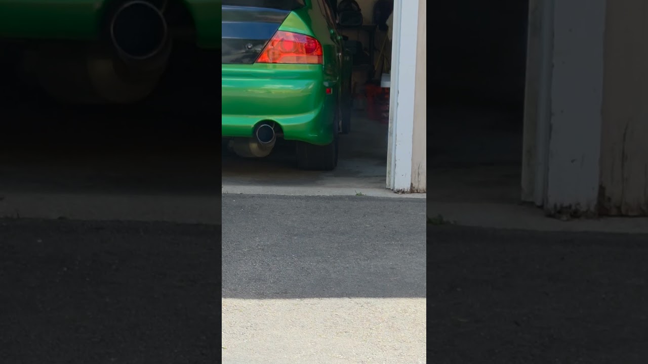4g63T blowing smoke rings 