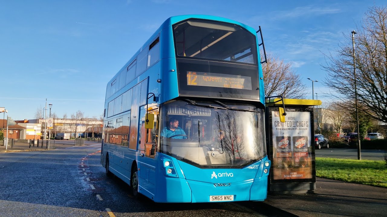 *Recent Transfer* Arriva Merseyside Daimler OM934 Wright Streetdeck 4700/SM65 WNC: Route 12