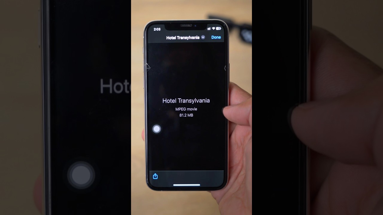 How to Play MPEG Videos on iPhone #shorts