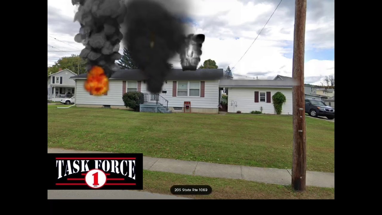ICS Fire Simulation Single family house
