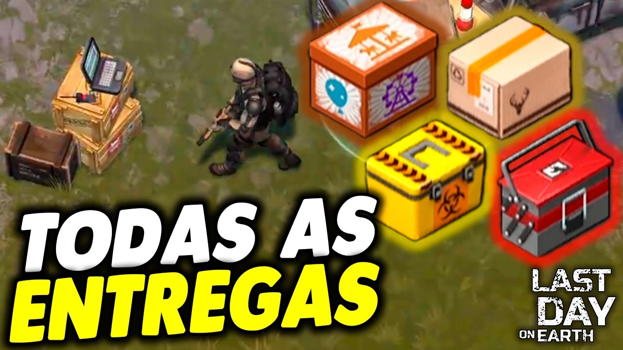 TODAS AS ENTREGAS DA ATUALIZAÇÃO - Last Day On Earth