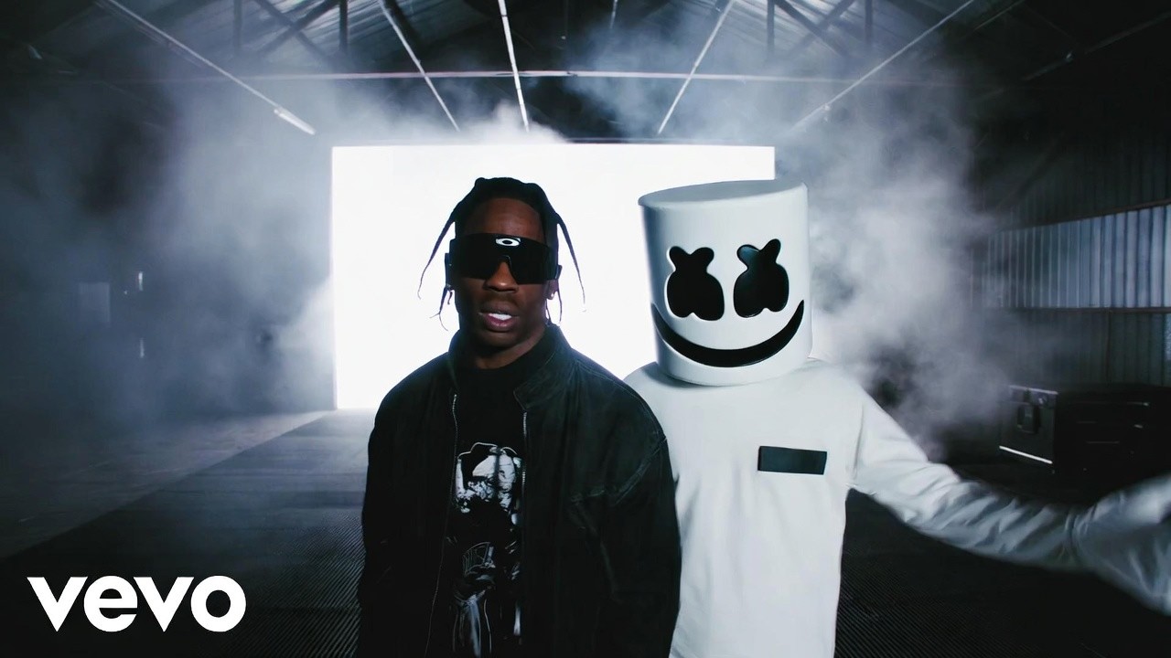 Travis Scott x Marshmello – Stellar Cascade (Music Video)