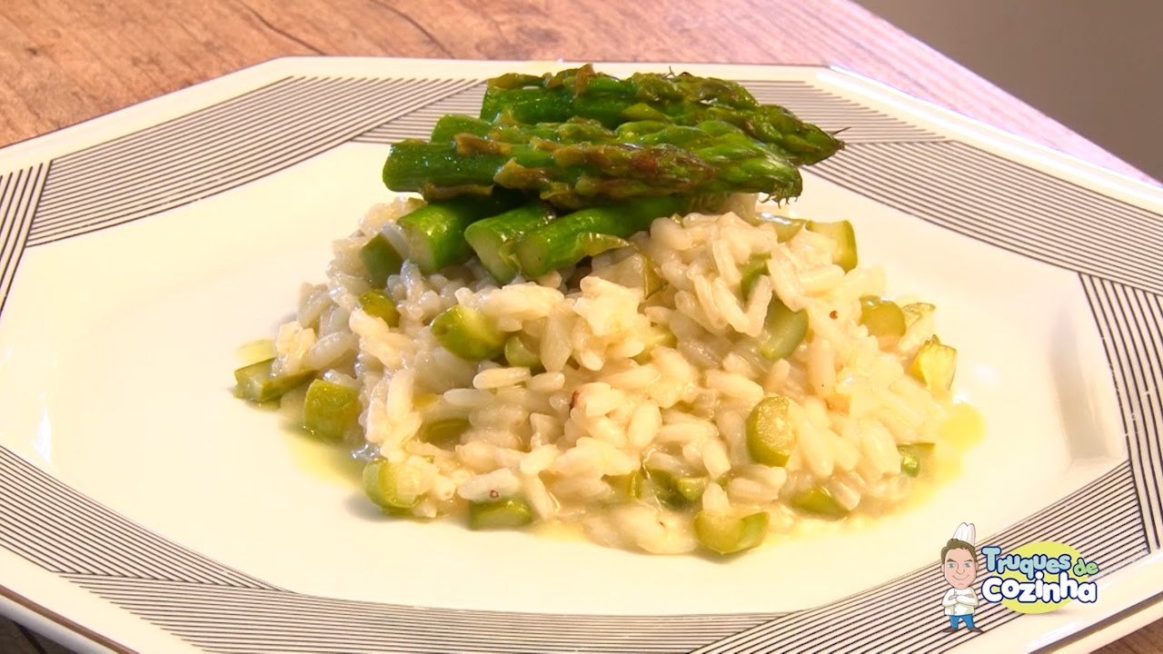 Truques de Cozinha Risoto de Aspargos T12pr05