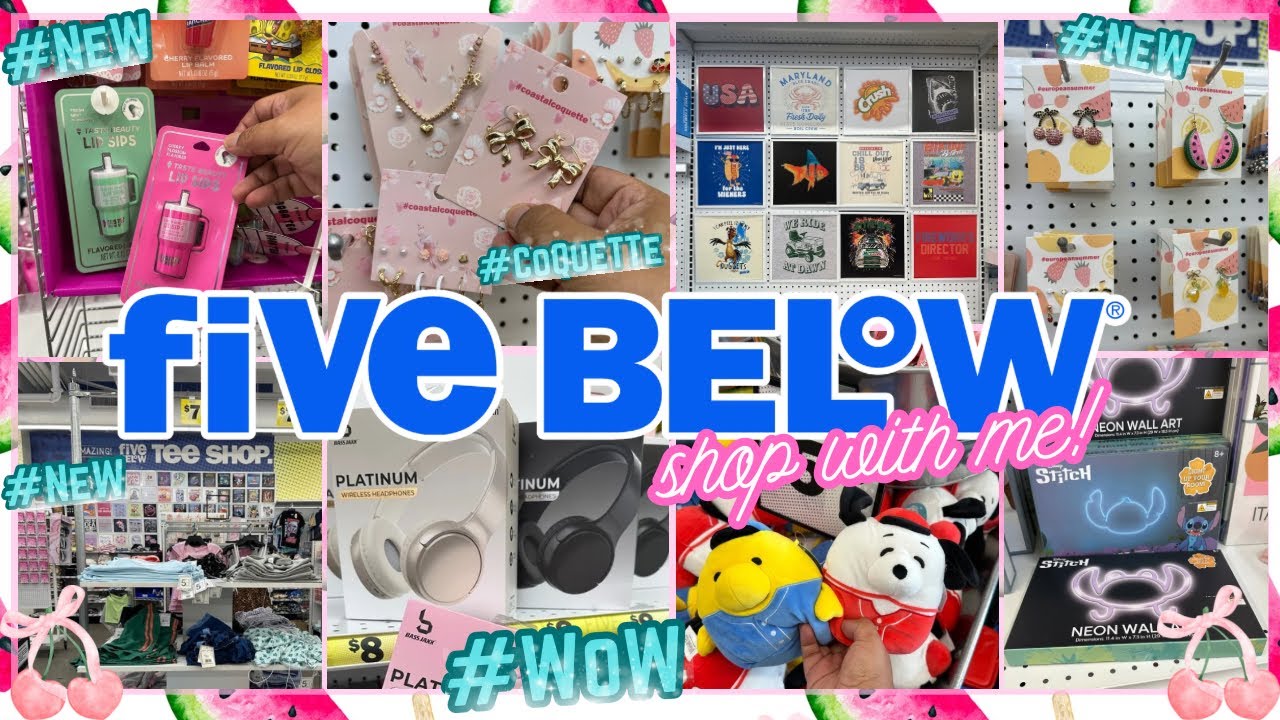 NeW FiVe BeLoW TReNDy JuNe 2025 FiNDS‼️Five Below w/ 