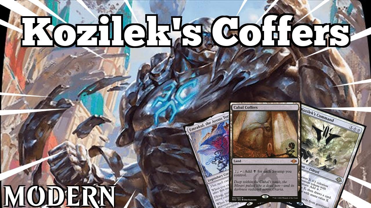 Stupidly Overpowered Coffers Combo?! | Kozilek's Coffers | Modern | MTGO