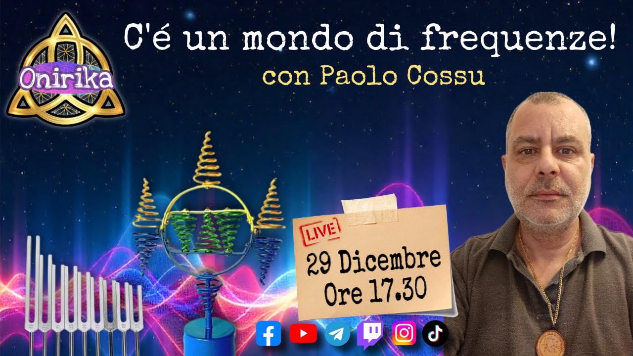 C'è un mondo di frequenze! - 4 chiacchiere con Paolo Cossu