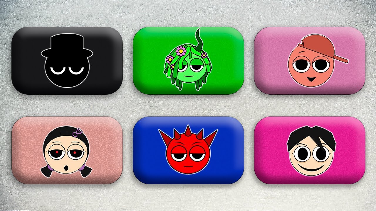 Cube Surprise Challenge Guess the Sprunki Character!