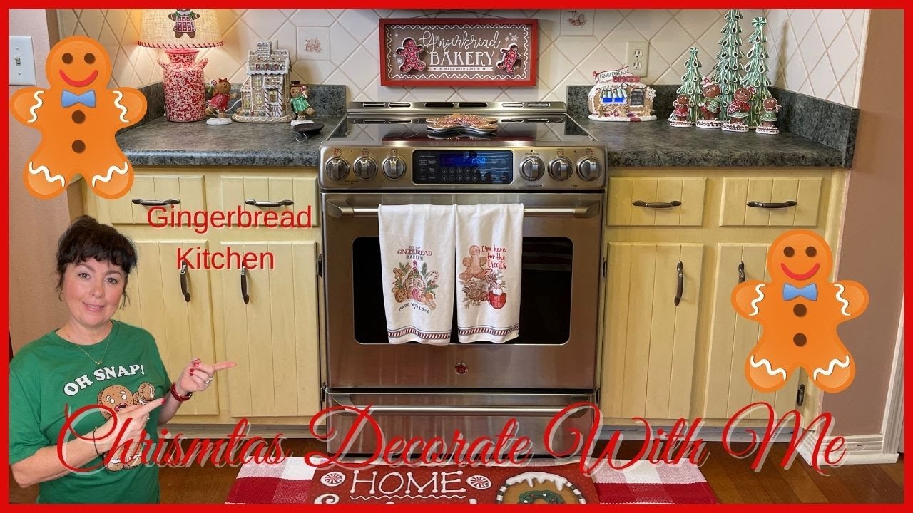 New | Decorate With Me For Christmas 2021 | Gingerbread Kitchen Decor
