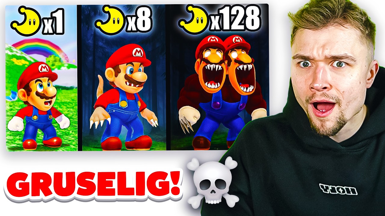 Mario Odyssey, aber Jeder Mond = NOCH GRUSELIGER... | D&auml;vid Reaktion