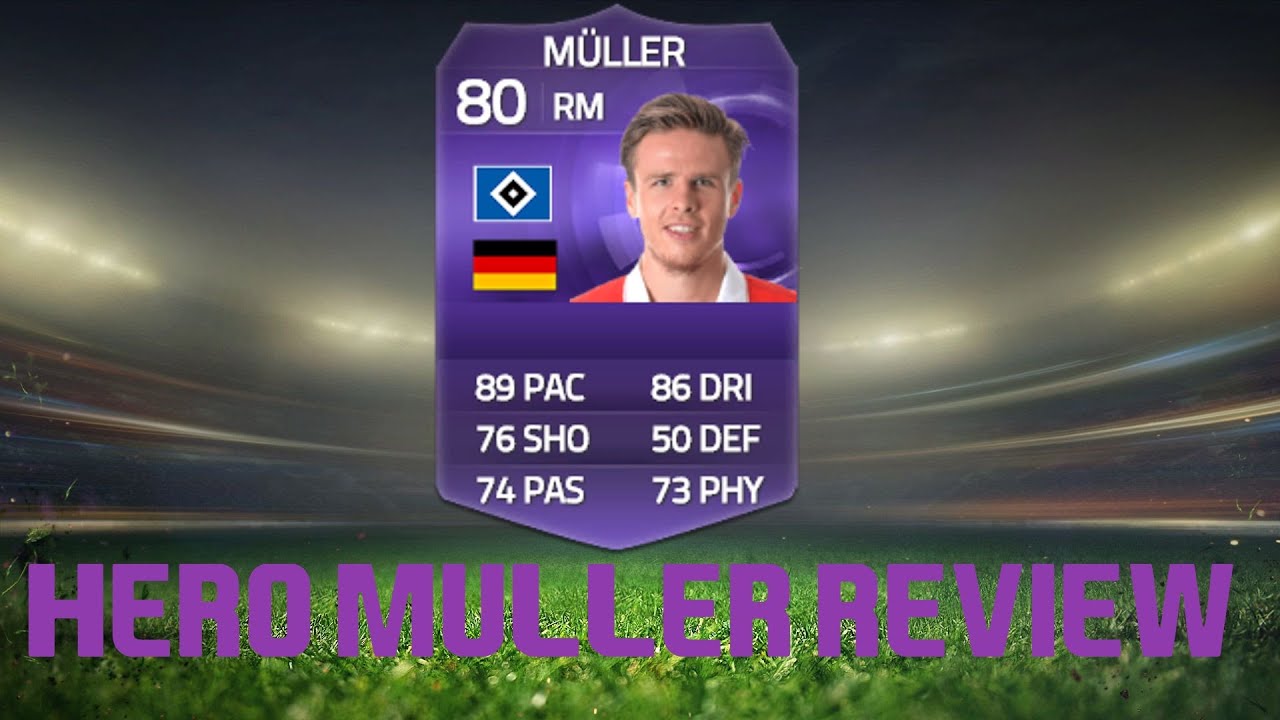 HERO MULLER REVIEW| FIFA 15 ULTIMATE TEAM