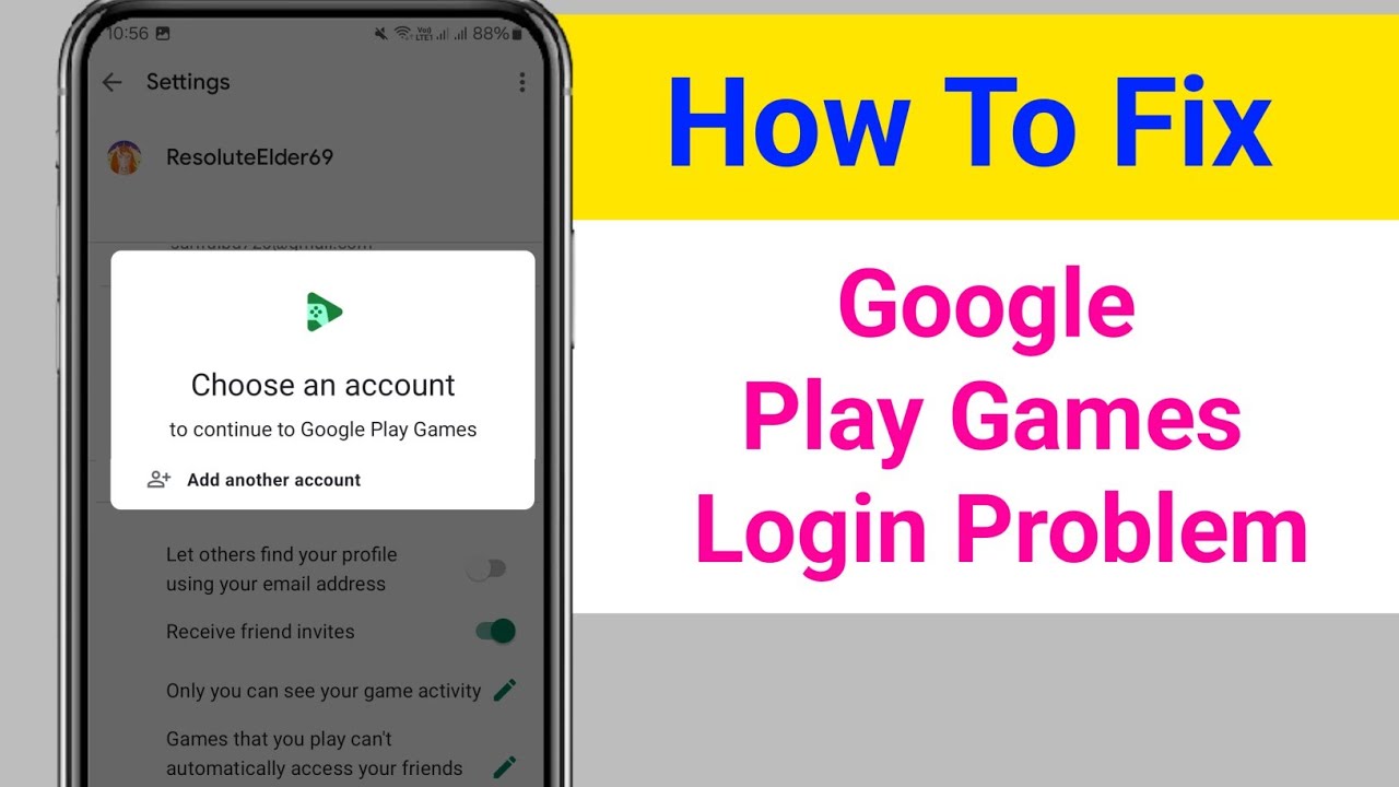 How To Google Play Games Login Problem 2025 || Google Play Games Not Working