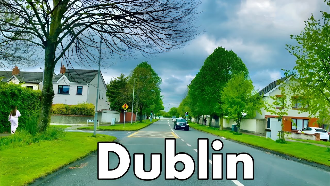 4K driving in Dublin Ireland |Rathcoole, Saggart, Citywest, Tallaght, Clondalkin|Dashcam, UHD, 60FPS