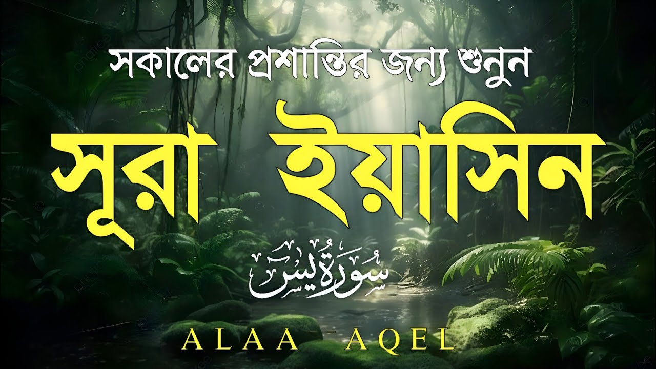 প্রতিদিন সকালে শুনুন-প্রশান্তিময় কণ্ঠে সূরা ইয়াসীন|(سورة يس) SURAH YASIN |Morning Quran Racitation