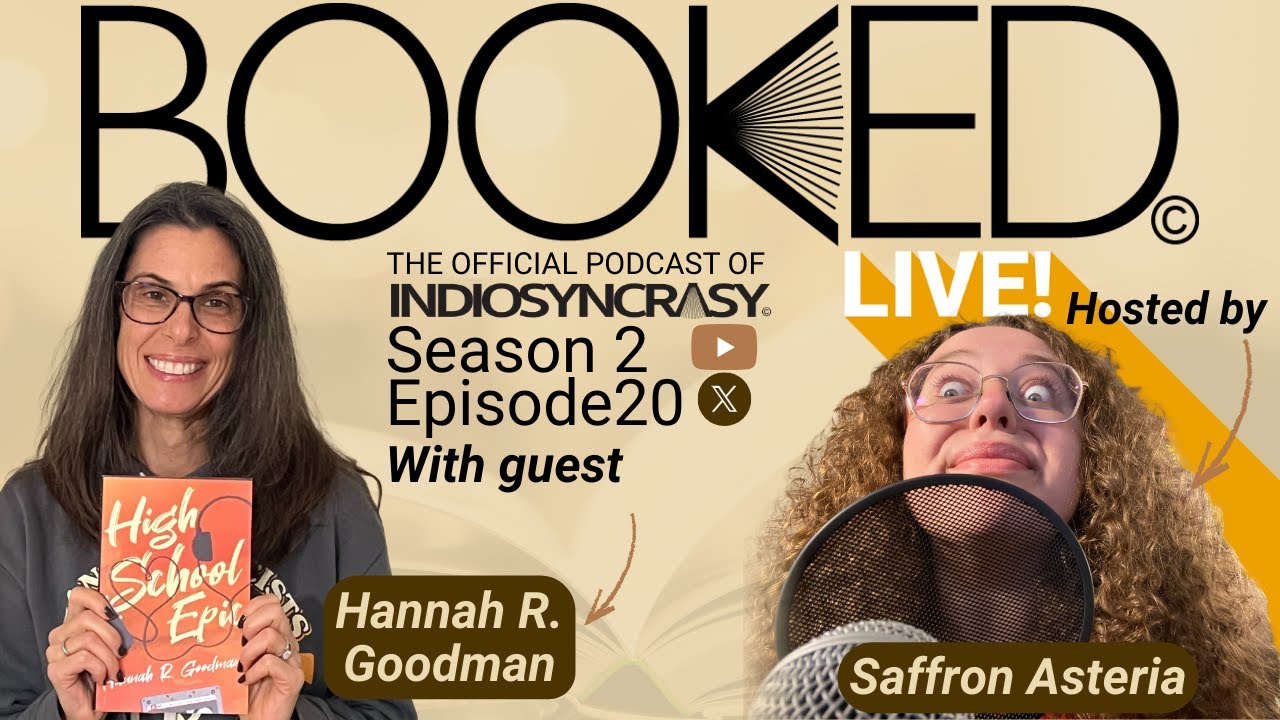 BOOKED with Author Hannah R. Goodman | Season Two Episode Twenty