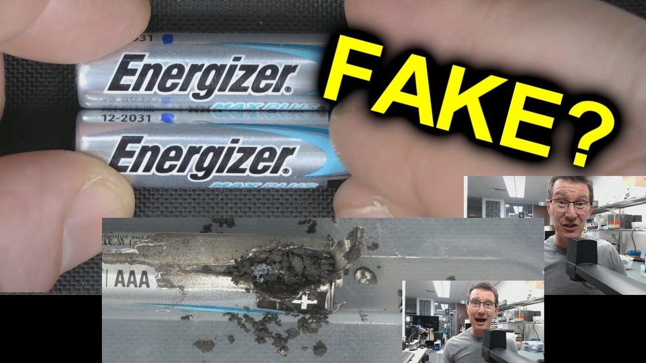 EEVblog #1350 - Fake Energizer Batteries?