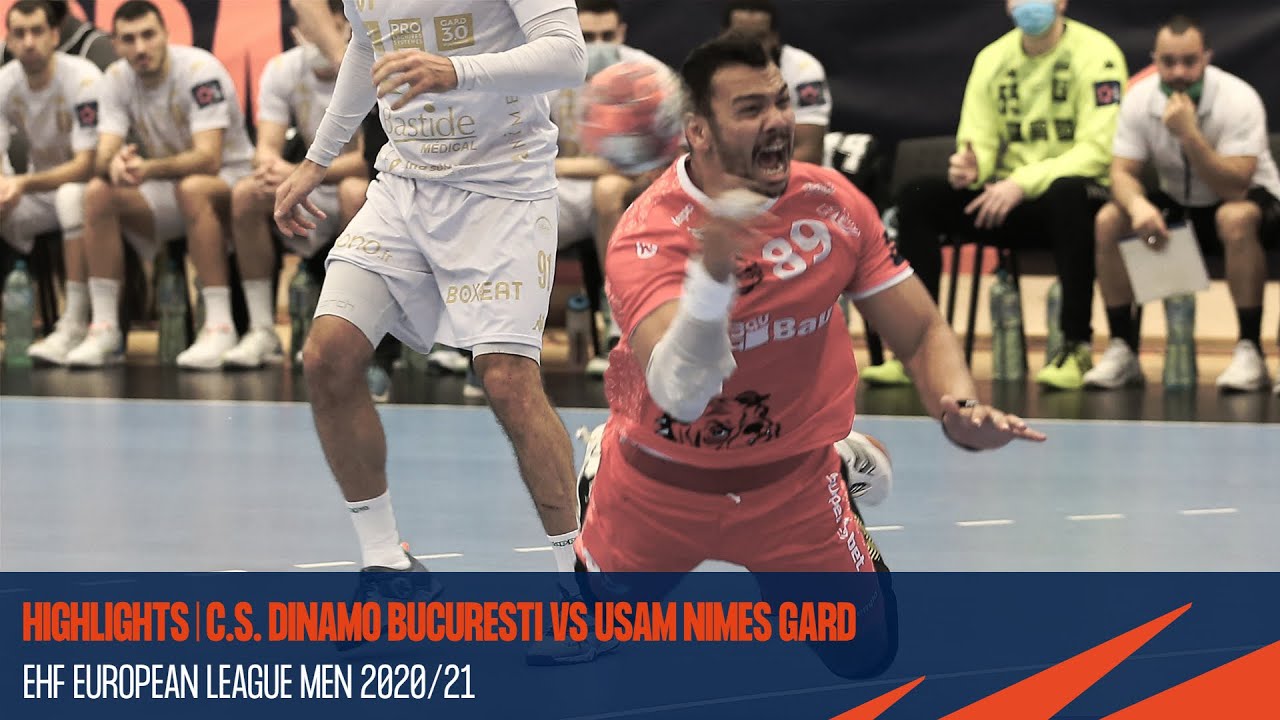 HIGHLIGHTS | C.S. Dinamo Bucuresti vs USAM Nimes Gard | Round 4 | EHF European League Men 2020/21