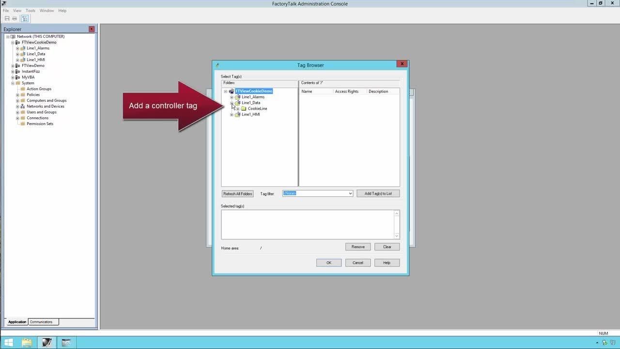 Polling data from FactoryTalk View SE application to FactoryTalk Historian SE