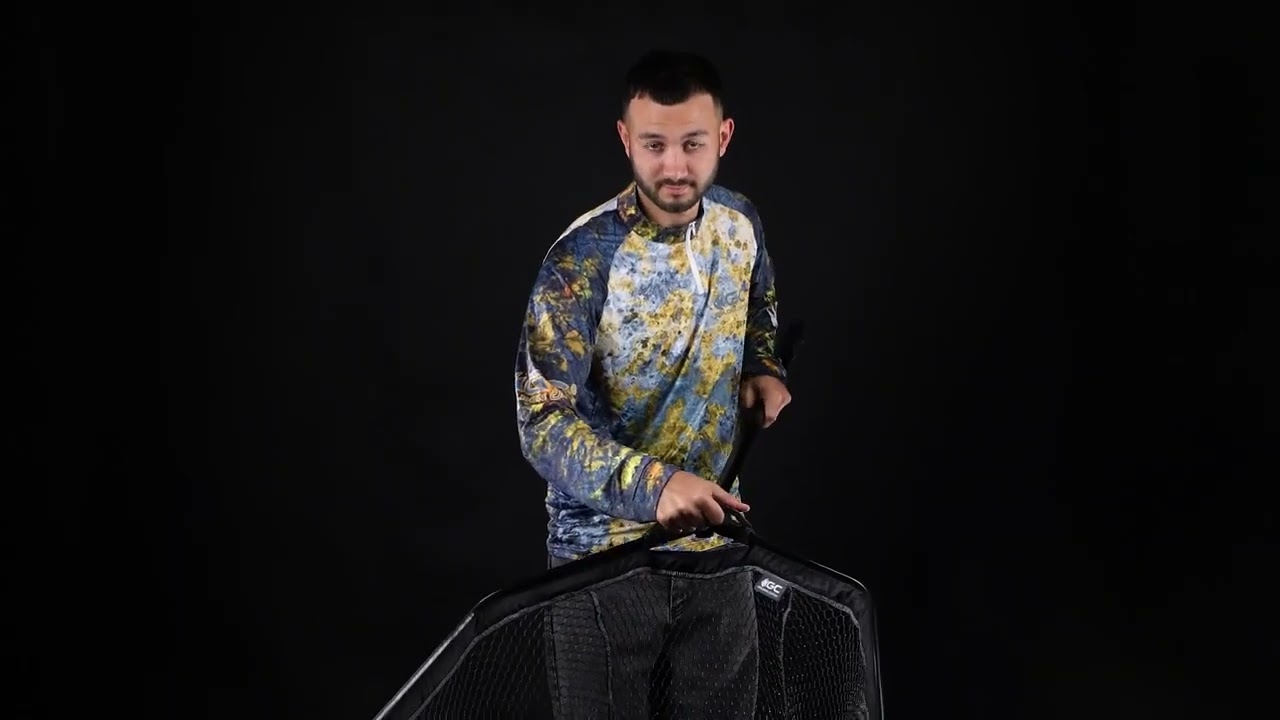 Golden Catch Landing Net Inquisitor Monster Edition 80 180cm