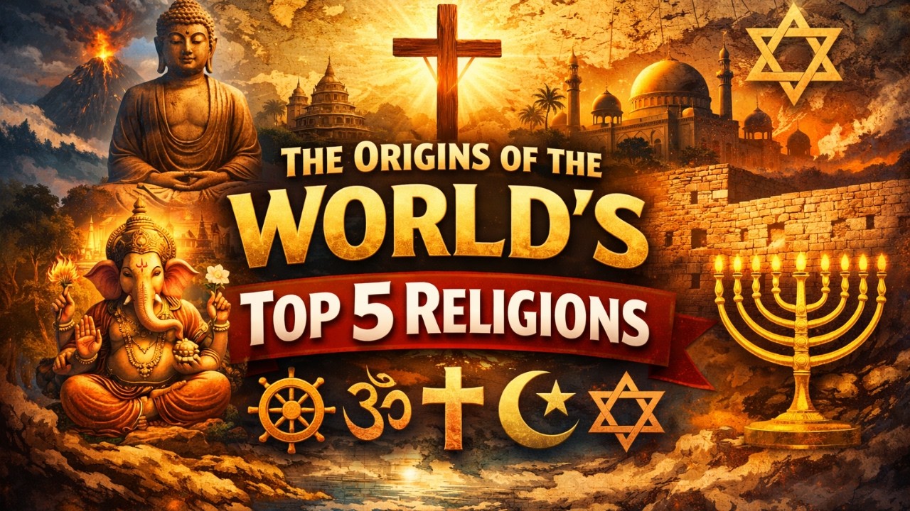 The Origins of the World’s Top 5 Religions