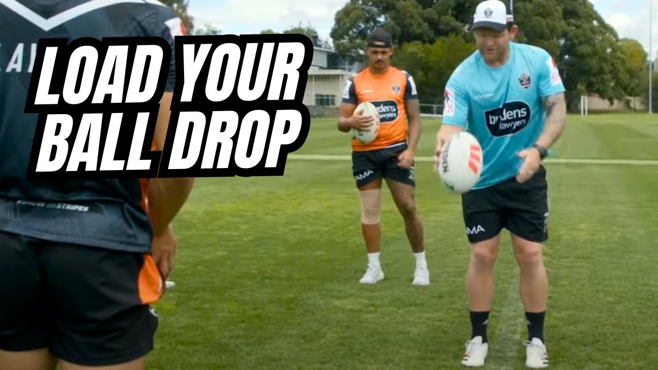 Wests Tigers Ball Loading Drop UNLOCK @rugbybricks Peter Breen