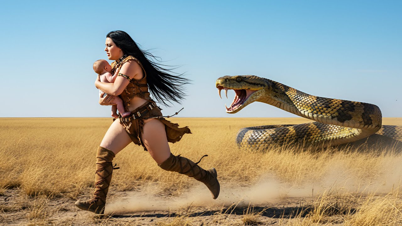 A Giant Snake Tried to Eat Her Baby — This Mother Fought Back