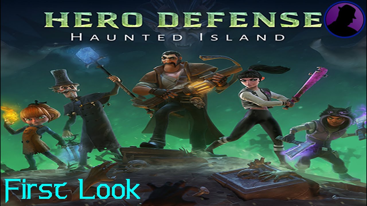 First Look Hero Defense - Haunted Island - Epic Victory!