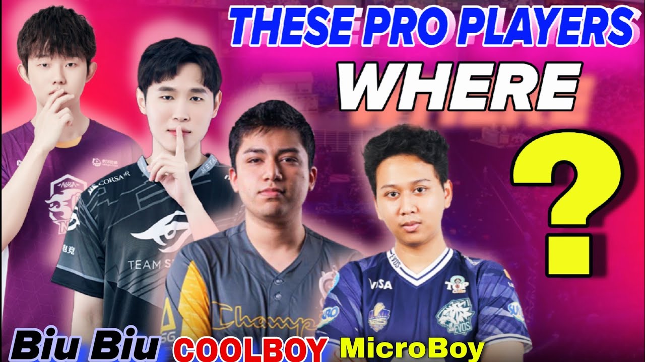 Where Are They Now? | MicroBoy, BIU BIU, CoolBoy | Legends Of Pubg Mobile Esports