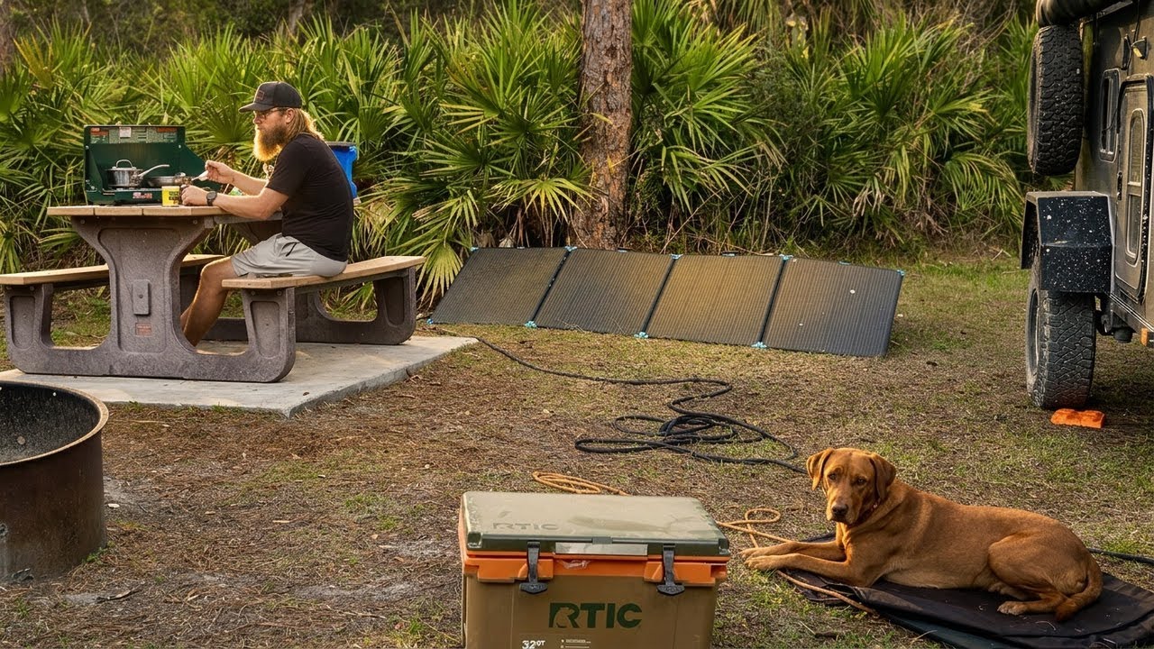 2500 Miles Across Florida in 12 Days - Solo Camping with my Dog