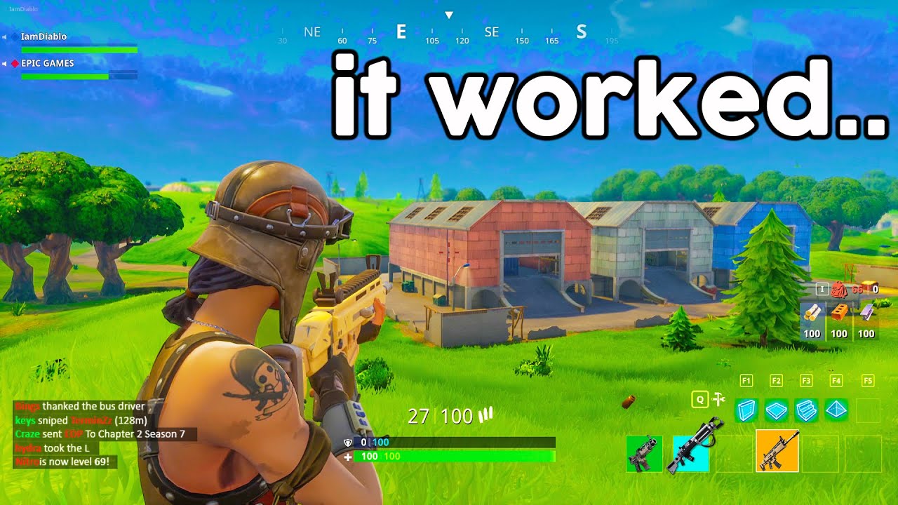 I Found A SECRET Way To Play Season 1 Fortnite In 2021...(IT WORKED)
