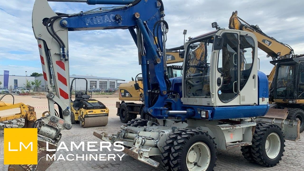 Wacker Neuson 9503-2 mobile excavator for sale @ lamersmachinery.com