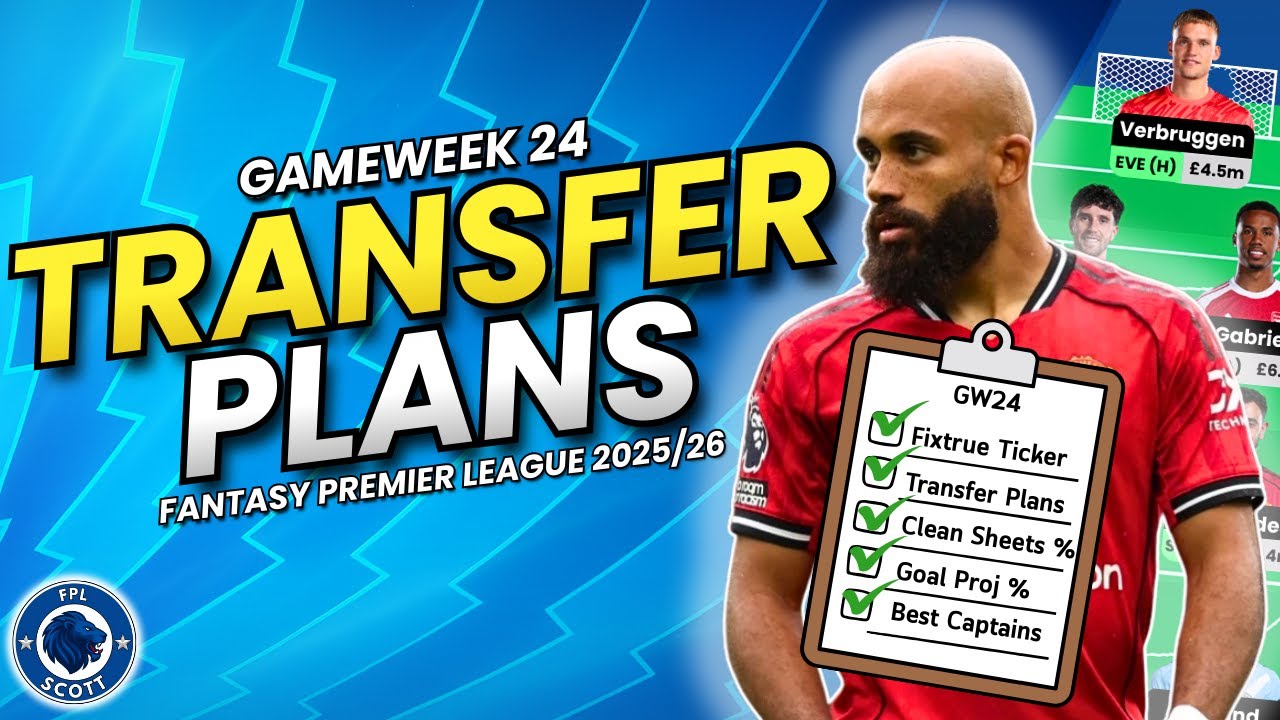 FPL GW24 Transfer Plans! | Sell Saka or Rodon? | Best Captain | Fantasy Premier League Tips