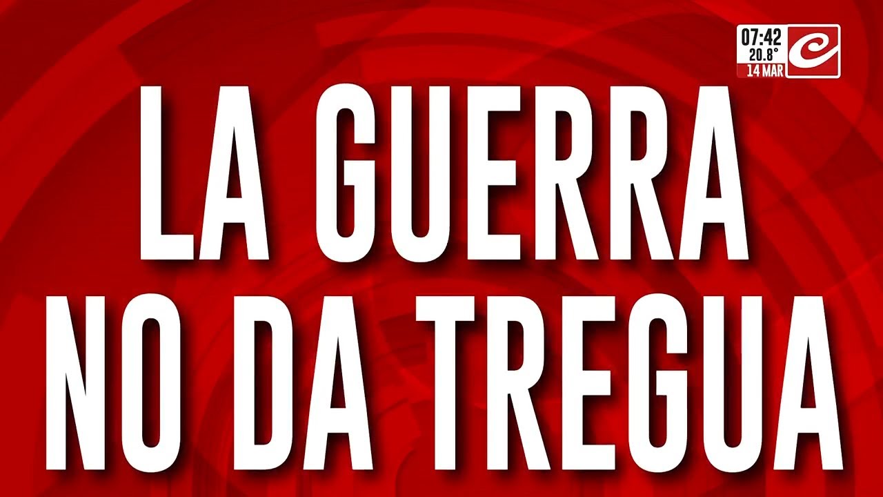 La guerra no da tregua: hay al menos 700 muertos y más de 1.900 heridos