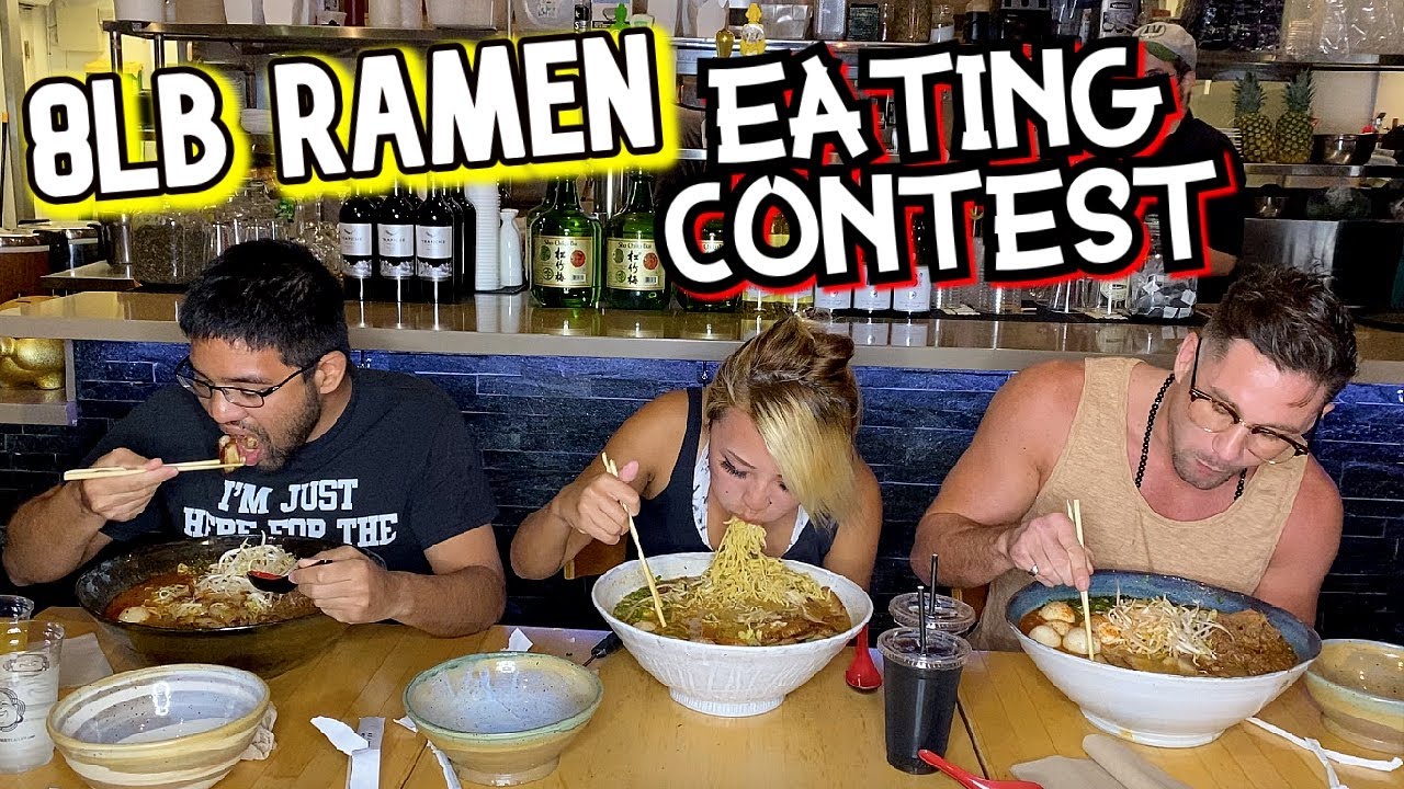 8LB RAMEN BOWL EATING CONTEST!! at Temple Street Eatery in Fort Lauderdale, FL!!! ft. Chris Algieri