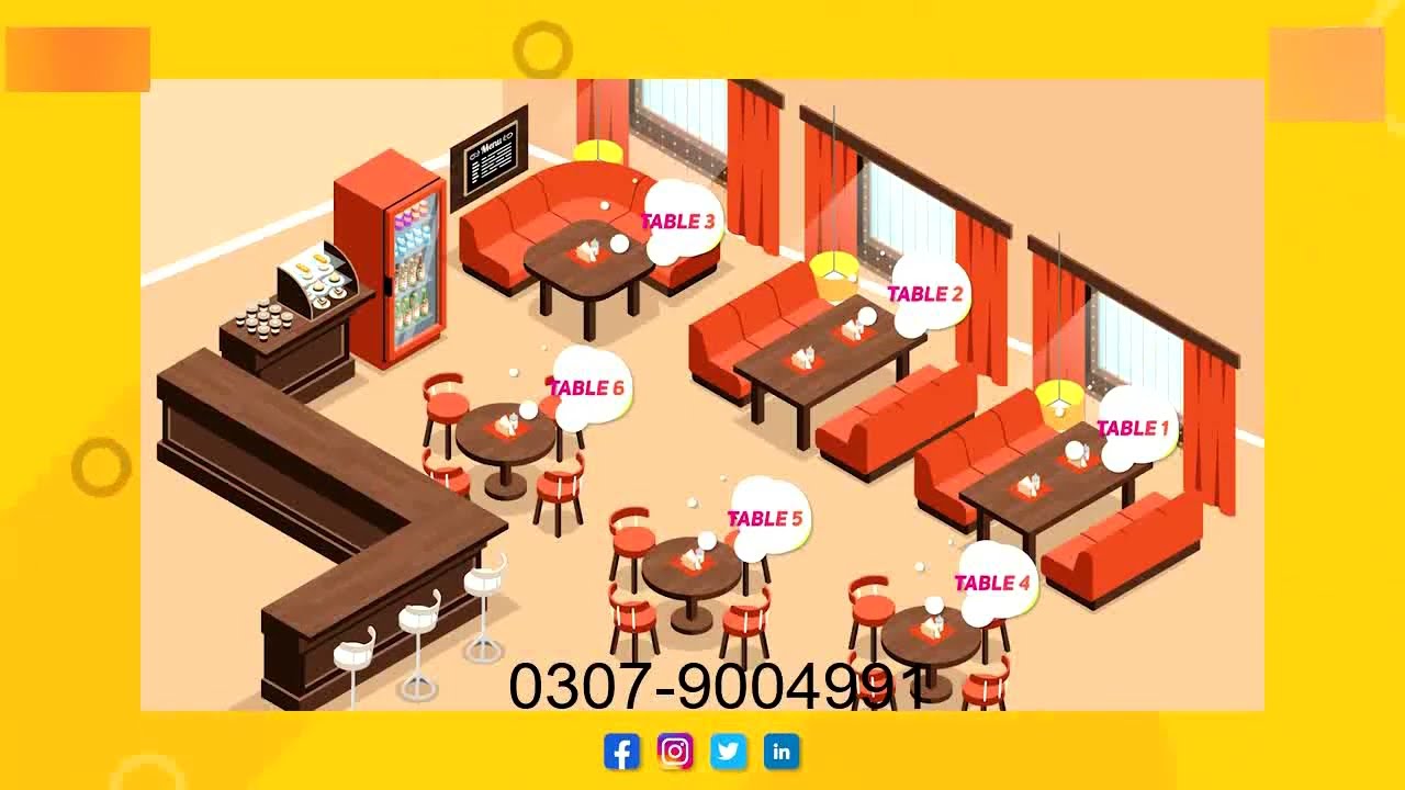 Complete Offline Restaurant and Fast Food POS Billing & Inventory Software for Lifetime use Pakistan