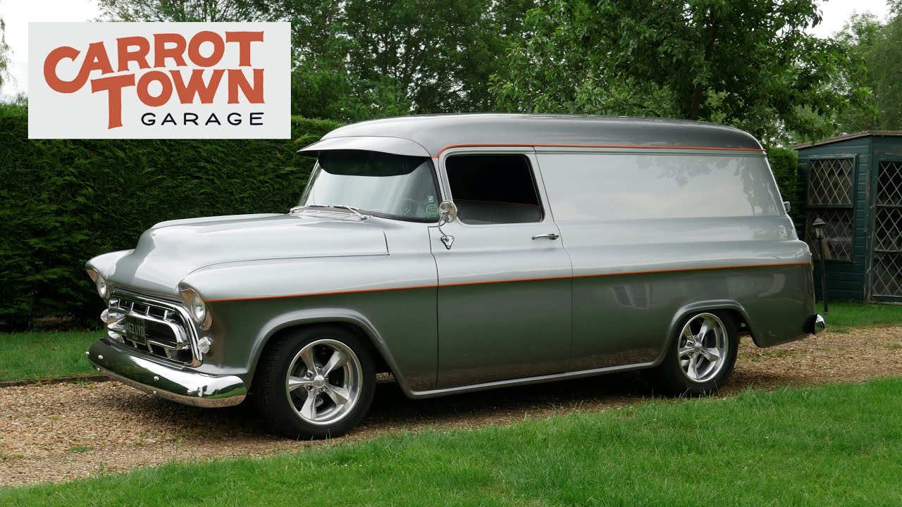 Продается фургон Chevrolet Chevy Panel Van 6.0 V8 Custom 1957 года выпуска, автомастерская Carrot...