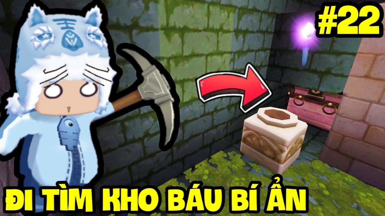 SINH TỒN HƯ KHÔNG MINI WORLD - TẬP 22: MEOWPEO TÌM THẤY KHO BÁU BÍ ẨN DƯỚI NHÀ TÙ