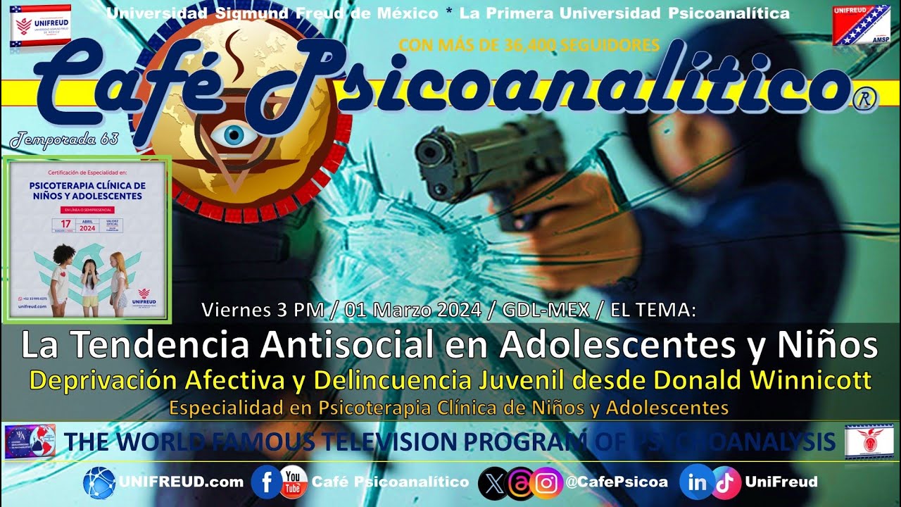 La TENDENCIA ANTISOCIAL en Adolescentes y Niños - Deprivación Afectiva y Delincuencia Juvenil