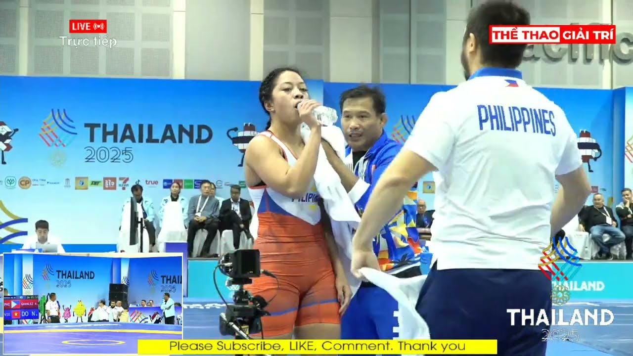 🔴🤼 18/12 VẬT NỮ HAY NHẤT SEA Games 33 Women's Wrestling #seagames33 #thailand2025 #womenwrestling