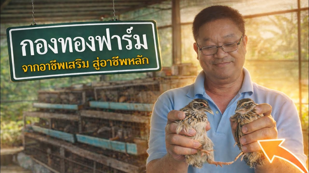 ลมหายใจหลังบ้าน  วิถีนกกระทากองทองฟาร์ม เรื่องเล่าของคนธรรมดาในวิถีชุมชน