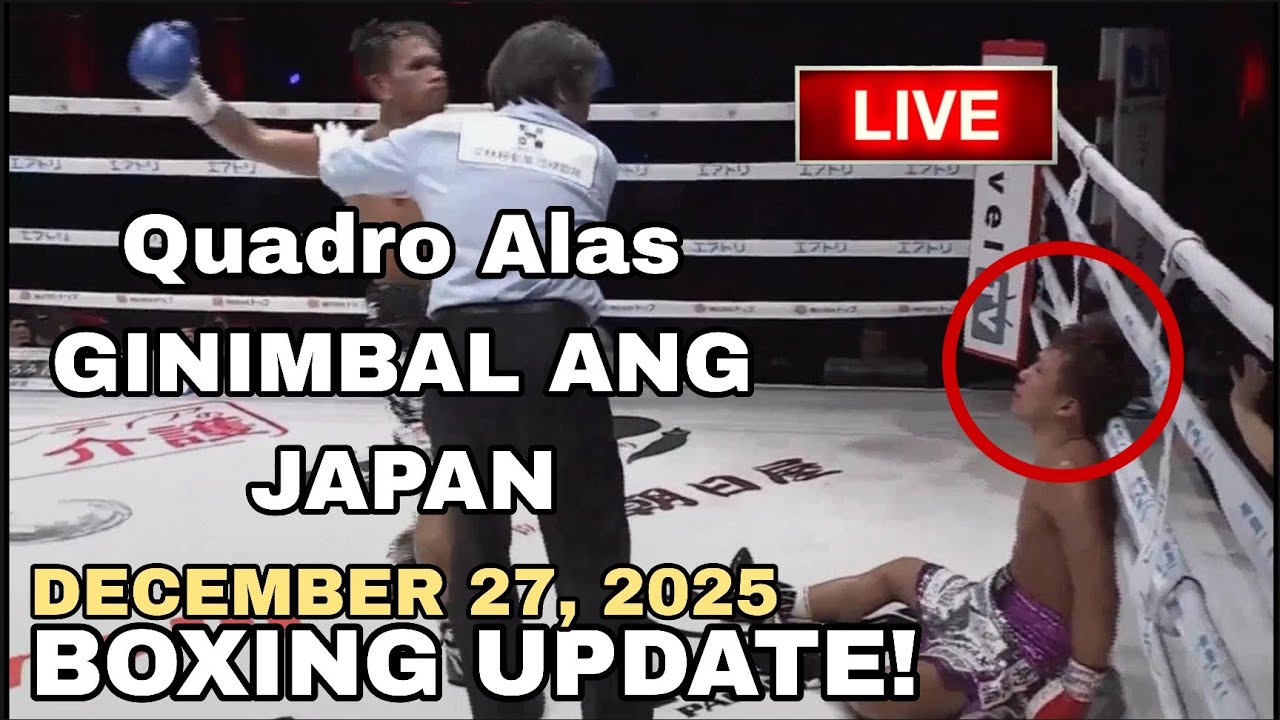 BREAKING! DECEMBER 27, 2025 l Alas ginimbal ang Japan